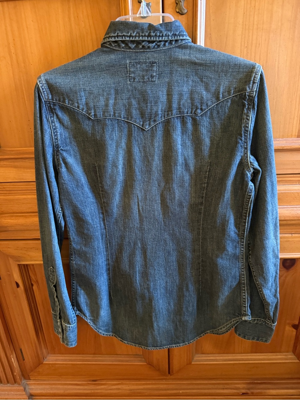 Ralph Lauren Polo Western style denim shirt, size small - Picture 2 of 6